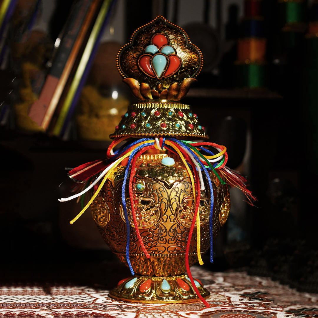 The Tibetan Treasure Vase of Serenity