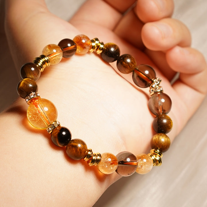 Citrine the God of Wealth Bracelet