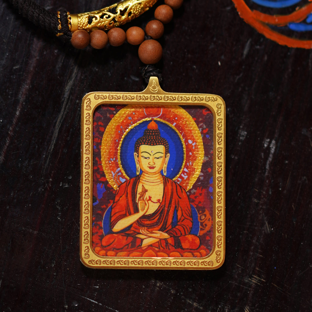 Amitabha Thangka Necklace