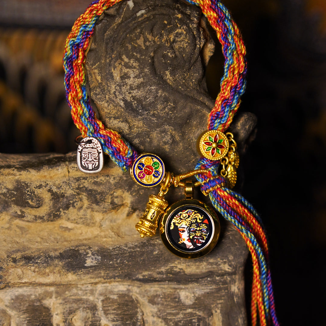 Blessed Bracelet - Drashi Lhamo Bracelet for Wealth