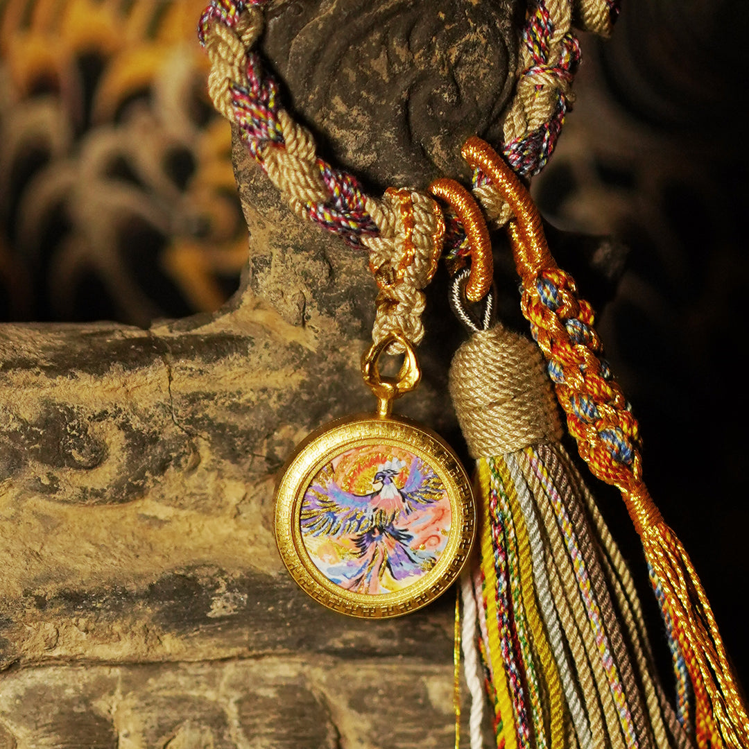 Female Amulet-Phoenix Handbag Pendant