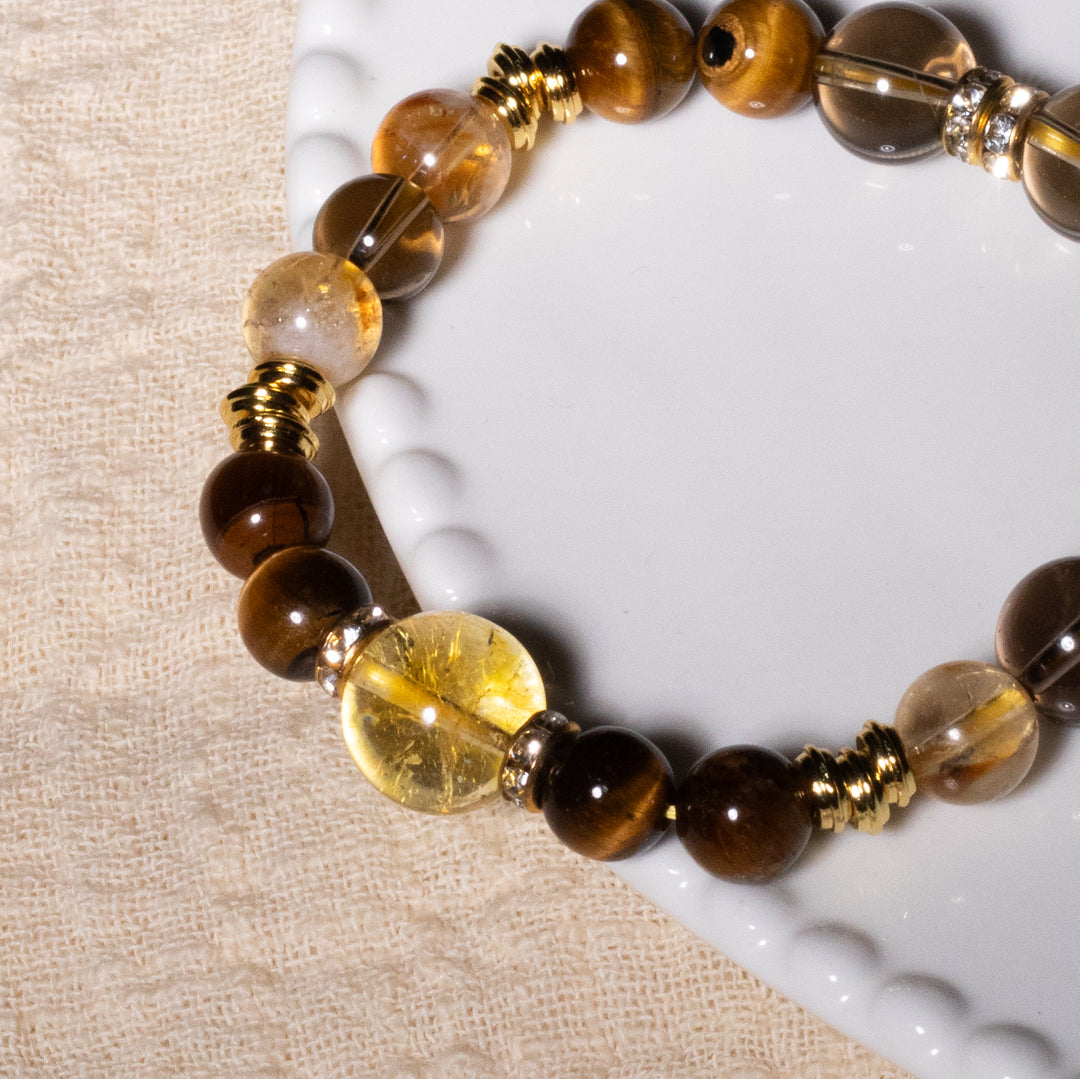 Citrine the God of Wealth Bracelet